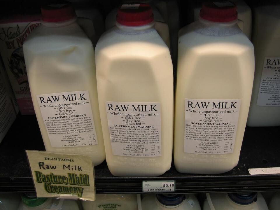 Raw milk
